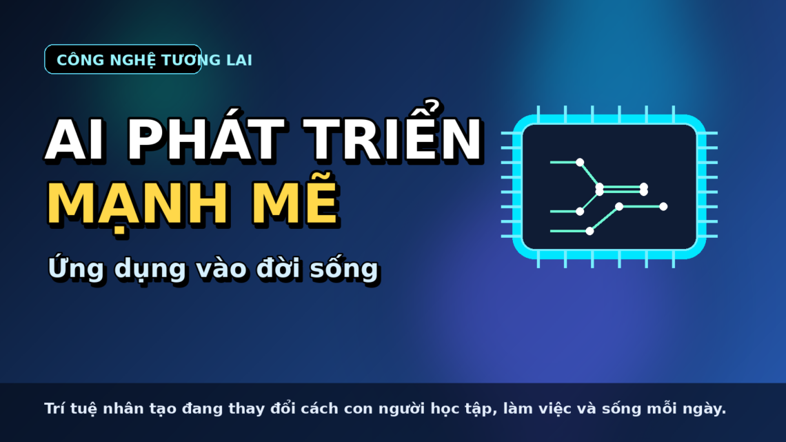 Ảnh đại diện bài viết AI với chữ nổi bật dễ đọc