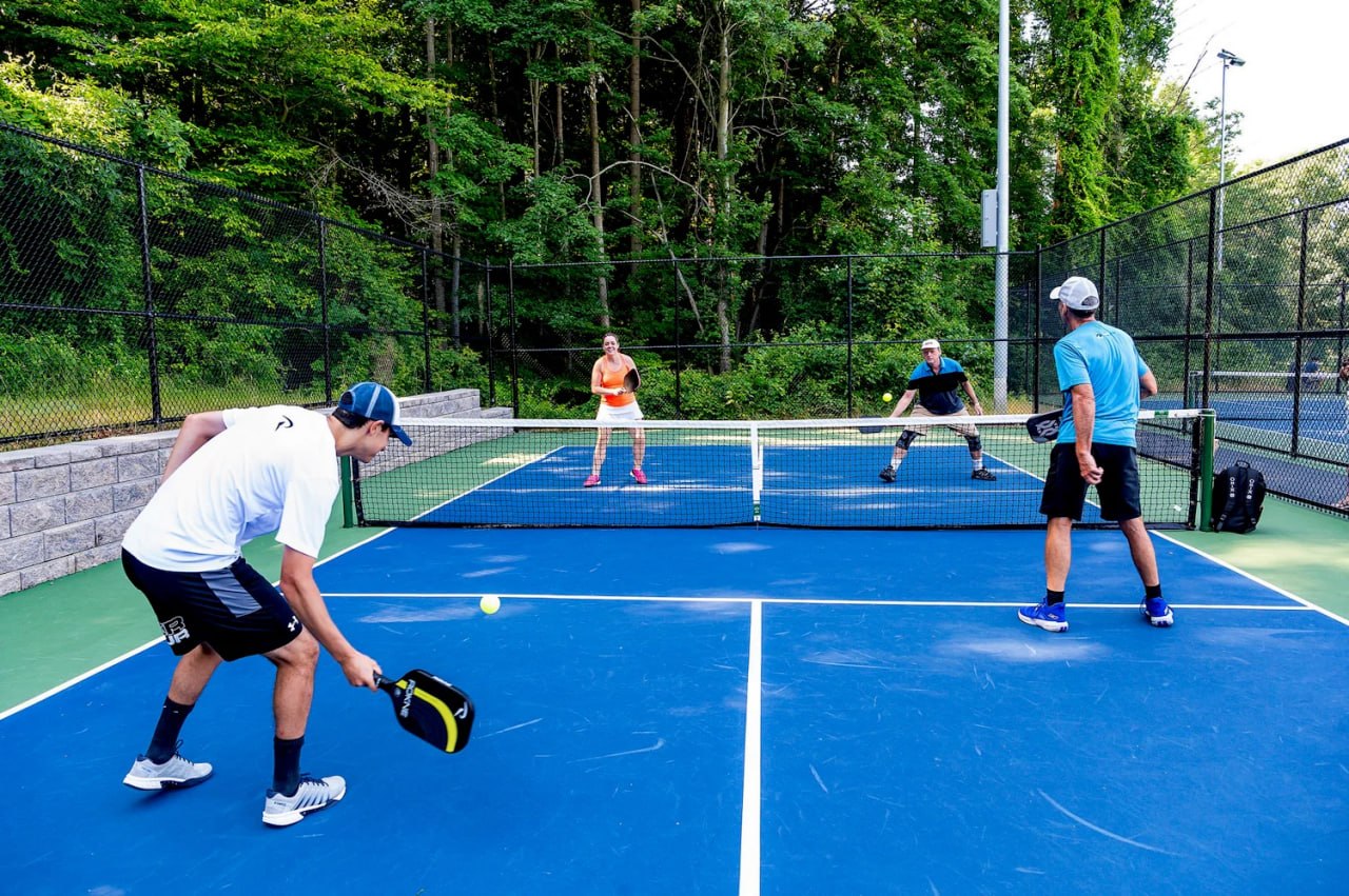 Hình minh họa không khí pickleball